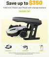 (2026 Upgrade) Mammotion YUKA mini 2 1000H Robotic Lawn Mower with Garage, for 0.25 Acre, 360° LiDAR + AI Vision, 45% Slope, DropMow, Smart Battery Management,Cutting Heights 2.0"-3.5"