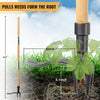 Weed Puller Tool, Stand Up Weed Remover Tool with Long Handle, 4-Claw Steel Head Manual Weeders, Gardening Hand Weeding Tools Without Bending, Pulling, or Kneeling - DGrove