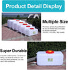 Water Container 50L 80L 110L 200L Heavy Duty Water Bucket Water Carrier, Portable Plastic Water Tank Water Storage for Camping Caravans Hiking Travel BBQ Travel Outdoor(Size:50L)