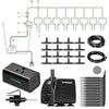 VIVOSUN Automatic Drip Irrigation Kit, Smart Watering System with 16 Drip Emitters, 4mm Fast Flow, App-Controlled A10 GrowHub, Quiet 15W Pump, Anti-Siphon & Filtered for Indoor & Outdoor Plants