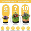 Grow Bags 7 Gallon,6 Pack Fabric Plant Pots with Handles Planter Bag for Outdoor Garden Planting Vegetables Flowers Fruit