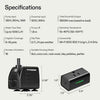 VIVOSUN Automatic Drip Irrigation Kit, Smart Watering System with 16 Drip Emitters, 4mm Fast Flow, App-Controlled A10 GrowHub, Quiet 15W Pump, Anti-Siphon & Filtered for Indoor & Outdoor Plants