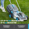 40V Cordless Lawn Mower with Brushless Motor - 13 Inch Lightweight 2-in-1 Push Mower, 5 Adjustable Cutting Heights, Low Noise & 40V Lithium-Ion Battery Included, Ideal for Small Yards - DGrove
