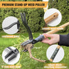 Weed Puller Tool, Stand Up Weed Remover Tool with Long Handle, 4-Claw Steel Head Manual Weeders, Gardening Hand Weeding Tools Without Bending, Pulling, or Kneeling - DGrove