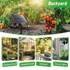 RAINPOINT Easy-Setup Solar,Rechargeable,USB-C Powered Automatic Drip Irrigation Kit System for Garden Outdoor/Indoor,Plant Waterer Device Balcony Patio Grow Tent Greenhouse Indoor Water 10-20 Plants