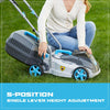 40V Cordless Lawn Mower with Brushless Motor - 13 Inch Lightweight 2-in-1 Push Mower, 5 Adjustable Cutting Heights, Low Noise & 40V Lithium-Ion Battery Included, Ideal for Small Yards - DGrove