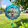 Wind Spinner, Hanging Wind Sculptures,Wind Spinners for Yard and Garden Decor,Yard Decorations Outdoor,Hanging Art Ornaments for Garden Yard Balcony Decor (Hummingbird)